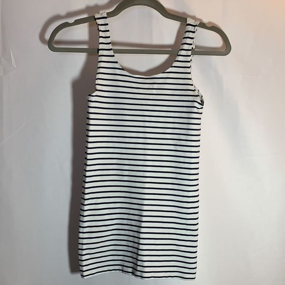Babaton Black and White Striped Tank Top - Picture 3 of 4